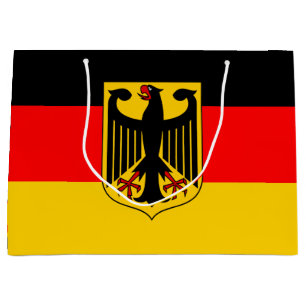 Deutschland-Flagge Große Geschenktüte