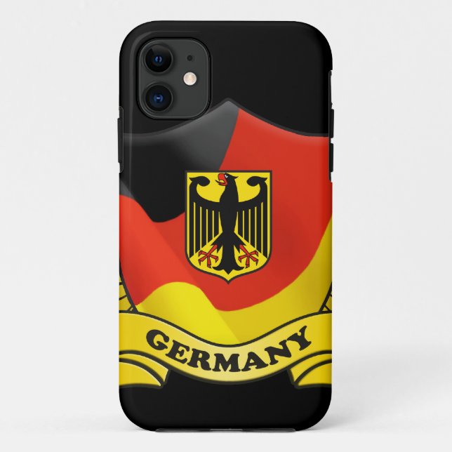 Deutschland-Flagge iPhone 5 Abdeckung Case-Mate iPhone Hülle (Rückseite)