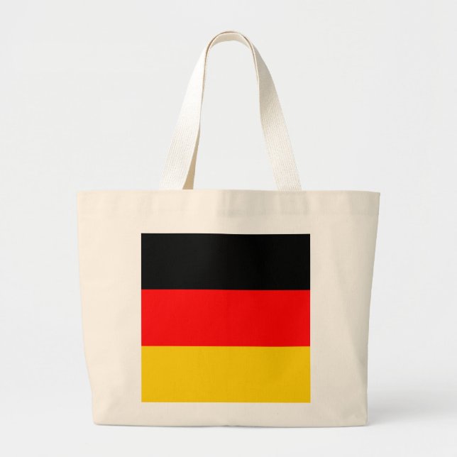 Deutschland-Flagge Jumbo Stoffbeutel (Vorne)