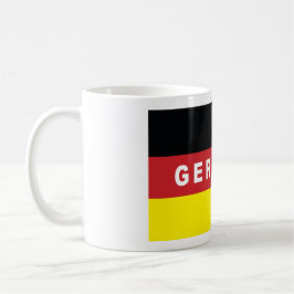 Deutschland Flagge  Kaffeetasse