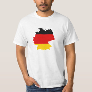 Deutschland Flagge-Karte T-Shirt