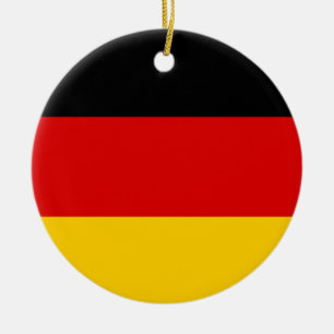 Deutschland-Flagge Keramikornament
