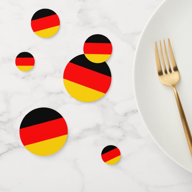Deutschland-Flagge Konfetti (Gruppe)