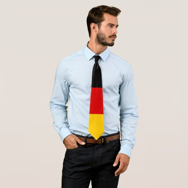 Deutschland-Flagge Krawatte (Beispiel)