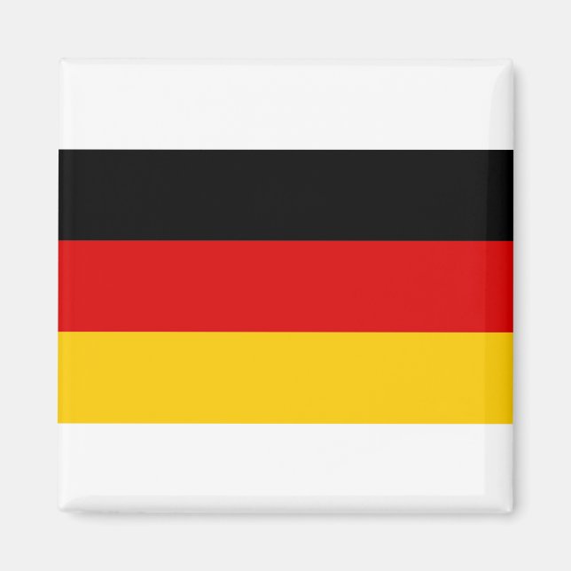 Deutschland - Flagge Magnet (Vorne)