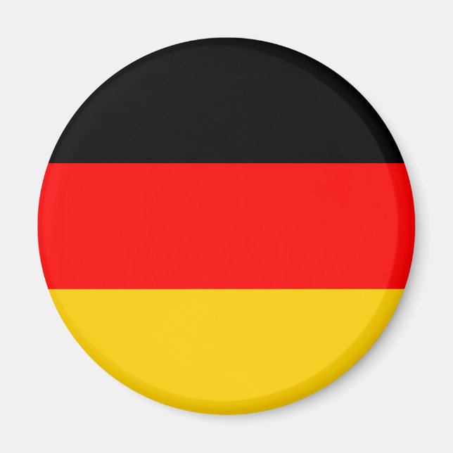 Deutschland-Flagge Magnet (Vorne)