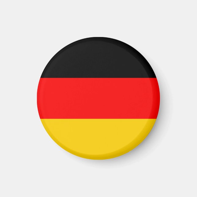 Deutschland-Flagge Magnet (Vorne)