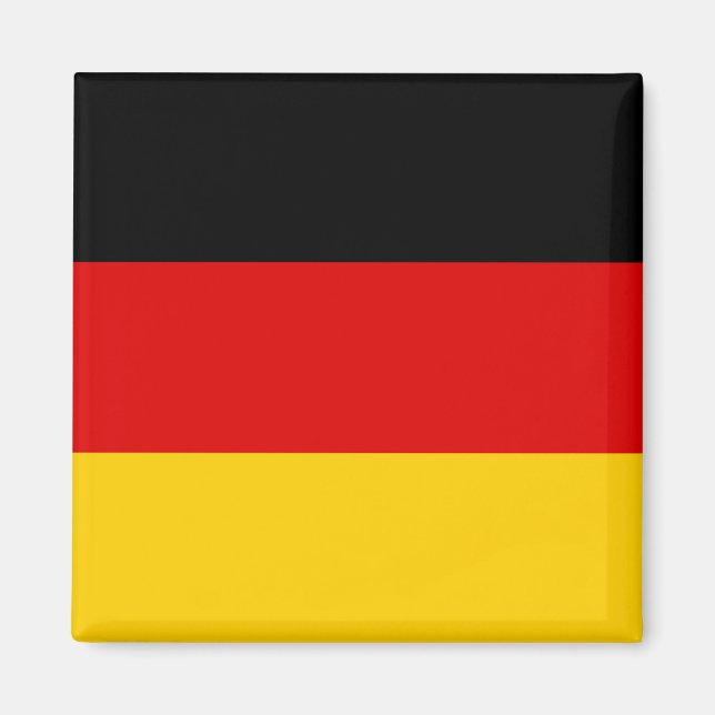 Deutschland-Flagge Magnet (Vorne)