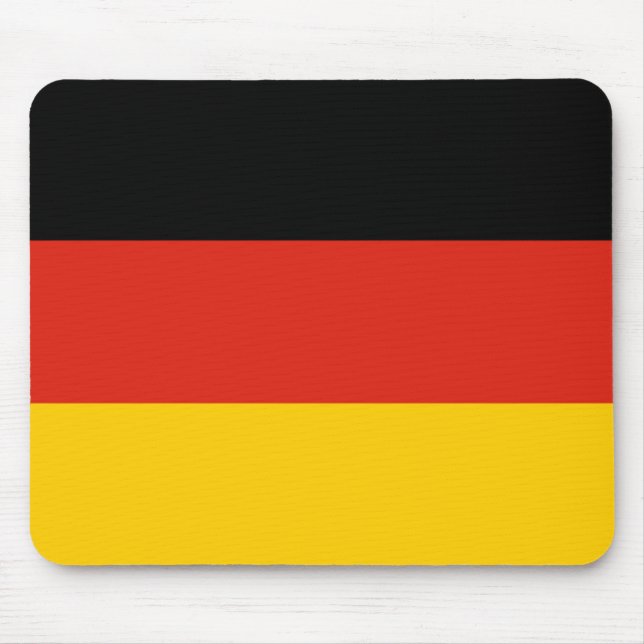 Deutschland-Flagge Mousepad (Vorne)