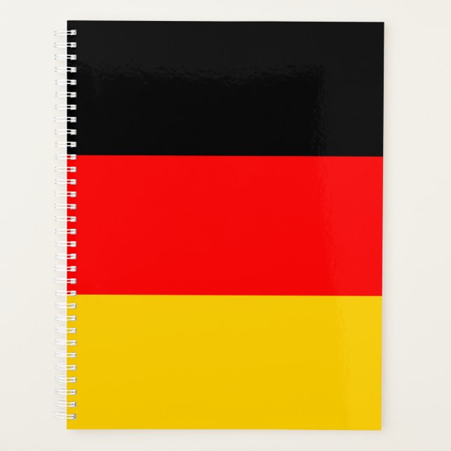 Deutschland-Flagge Planer (Vorderseite)