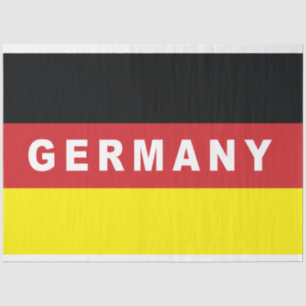 Deutschland-Flagge Seidenpapier
