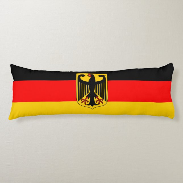 Deutschland-Flagge Seitenschläferkissen (Vorderseite)