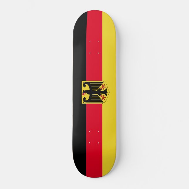 Deutschland-Flagge Skateboard (Vorderseite)