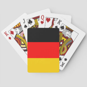 Deutschland-Flagge Spielkarten