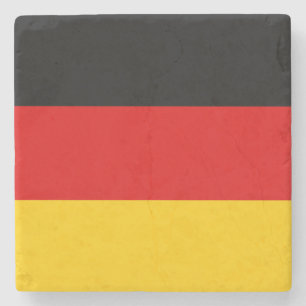 Deutschland-Flagge Steinuntersetzer