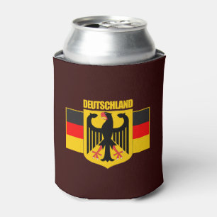Deutschland-Flagge u. Wappen Dosenkühler