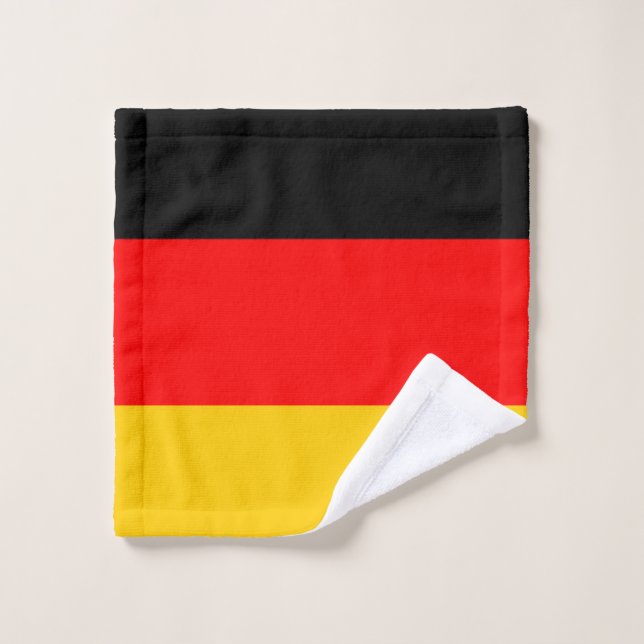 Deutschland-Flagge Waschlappen (Waschlappen)