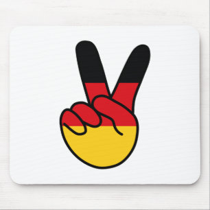 Deutschland Flagge / Zeichen Mousepad