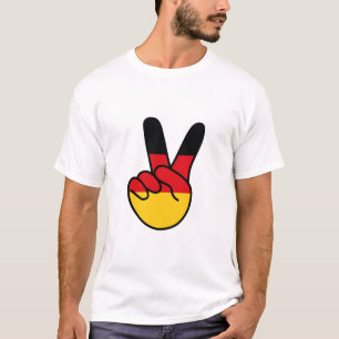 Deutschland Flagge / Zeichen T-Shirt