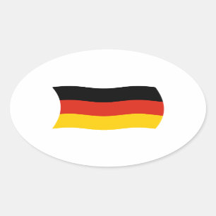 Deutschland Flaggen Aufkleber