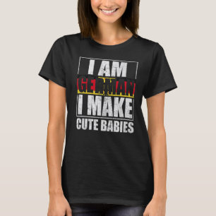 Deutschland Flaggen der stolzen Deutschen Männer u T-Shirt