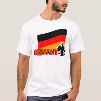 DEUTSCHLAND (FLAGGEN-LINIE) T-Shirt