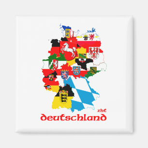 Deutschland Flaggen Magnet