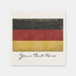 Deutschland-Flaggen-Party-Servietten Serviette