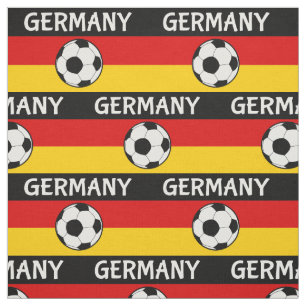 Deutschland Flaggenfußball Stoff