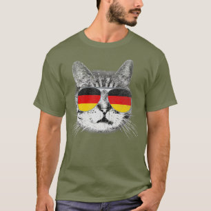 Deutschland Flaggenland-Rücken-Top T-Shirt