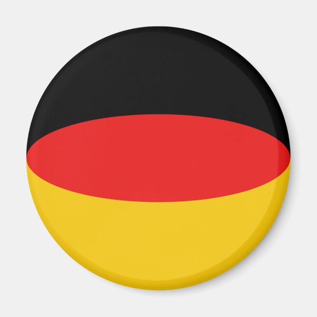Deutschland - Flaggenmagnet Magnet (Vorne)