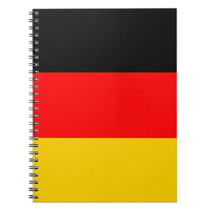 Deutschland Flaggenmeldebuch Notizblock