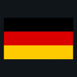 Deutschland - Flaggenqualität Poster<br><div class="desc">Sie können dieses Design auf andere Zazzle-Produkte übertragen. Die Fahnen werden in hochauflösender Vektorgrafik für einen beruflichen Druck gefertigt. Danke,  dass du meine Entwürfe ausgewählt hast und Pedro Vale bei uns aufgehört hast.</div>