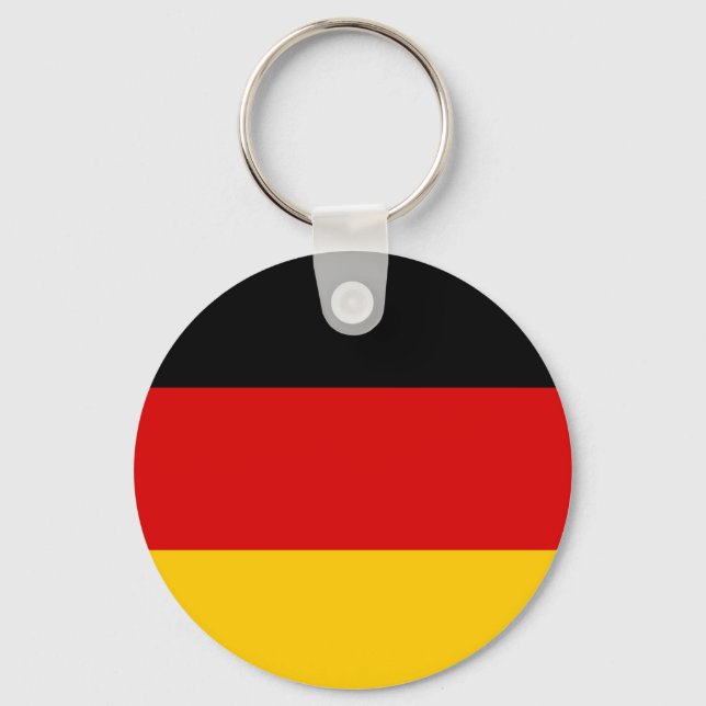Deutschland - Flaggenqualität Schlüsselanhänger (Vorderseite)