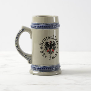 Deutschland Forever/Adler/Eisenkreuz Bierglas