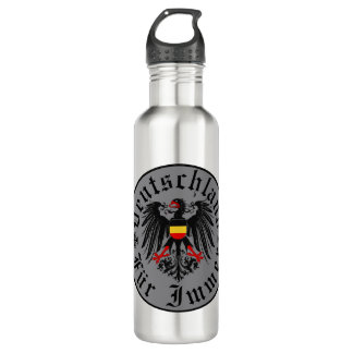 Deutschland Forever/Adler/Eisenkreuz Edelstahlflasche