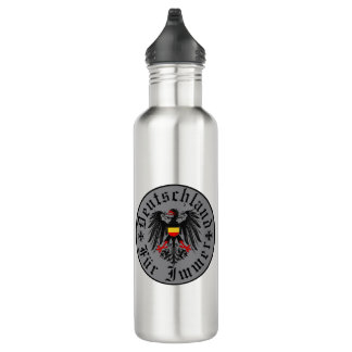 Deutschland Forever/Adler/Eisenkreuz Edelstahlflasche