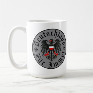 Deutschland Forever/Adler/Eisenkreuz Kaffeetasse