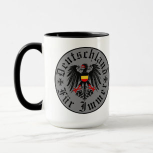 Deutschland Forever/Adler/Eisenkreuz Tasse