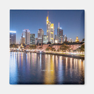 Deutschland, Frankfurt, Skyline, Magnet