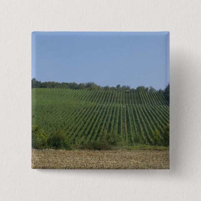 Deutschland, Frankreich, Rothenburg. Aussicht entl Button (Vorderseite)