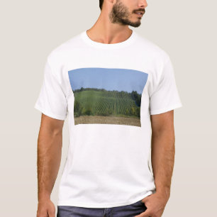 Deutschland, Frankreich, Rothenburg. Aussicht entl T-Shirt