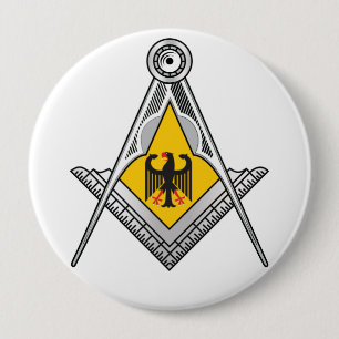 Deutschland - Freimaurerzeichen Button