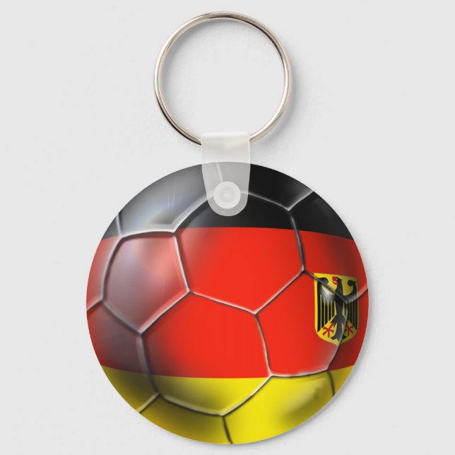 Deutschland Fußball 2010 Fußball-Geschenke Schlüsselanhänger (Vorderseite)