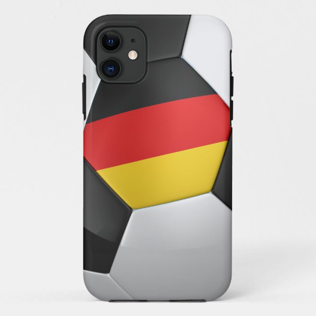 Deutschland-Fußball Case-Mate iPhone Hülle (Rückseite)
