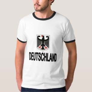 Deutschland-Fußball Fußball Adler-Wecker-T - Shi T-Shirt