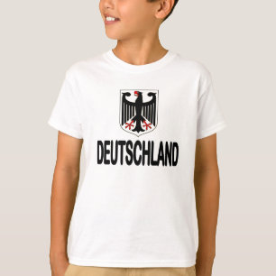 Deutschland Fußball Fußball Eagle Jugend Ringer T-Shirt