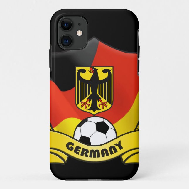 Deutschland-Fußball iPhone 5 Abdeckung Case-Mate iPhone Hülle (Rückseite)