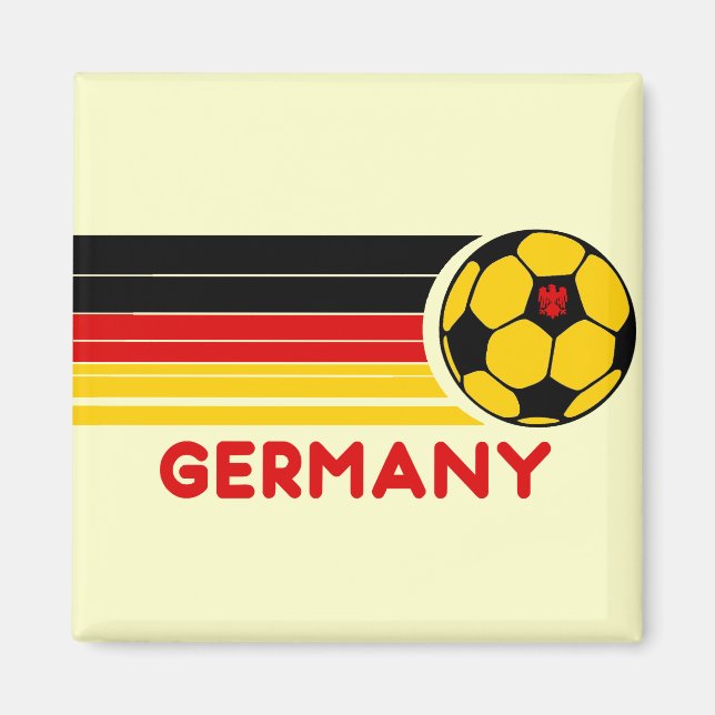 Deutschland Fußball-Magnet Magnet (Vorne)