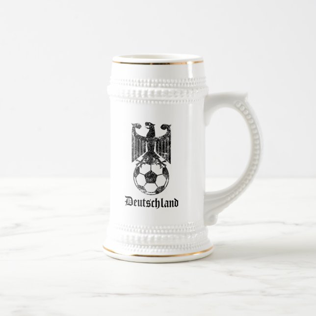 Deutschland-Fußball-Nation Bierglas (Rechts)